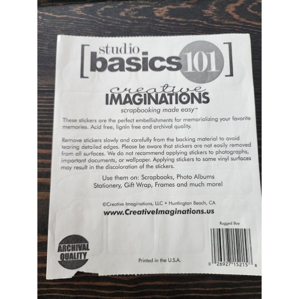 LOT Scrapbooking Stickers - Boys Blue Space Hero Men Man - NEW & Retired #10 - Picture 12 of 13